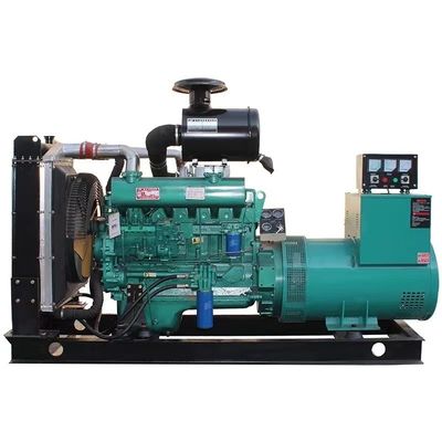 75kw σιωπηλή γεννήτρια ντίζελ σετ σταθερή μέθοδος εγκατάστασης με AC τρεις φάσεις εξόδου