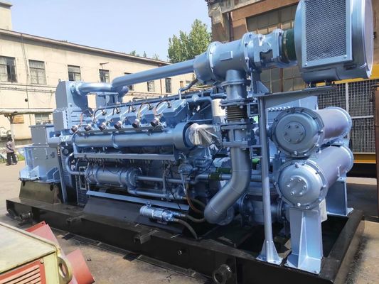 Τυποποιημένο συστατικό Shengdong 500kw Γεννήτρια αερίου 500gjz1-Pwt-Esm3 T12V190zl-2 Μηχανικό