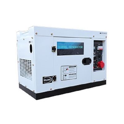 12kw αεροψυγμένη σιωπηλή/ανοιχτό πλαίσιο διπλής τάσης κινητή γεννήτρια ντίζελ για ξηρά