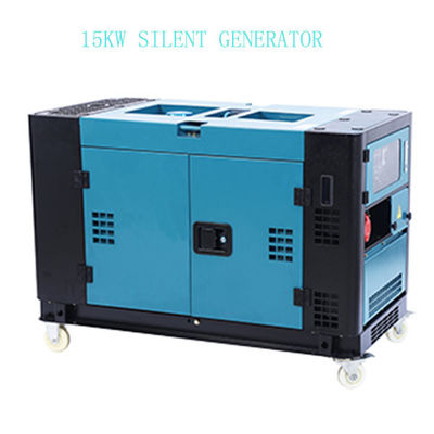 12kw/13kw/15kw/20kw μικρός σιωπηλός γεννήτης ντίζελ για οικιακή ονομαστική τάση 220V/220V 380V