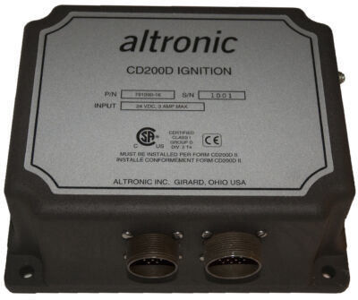 Πιστοποιημένος CE Altronic CD200d ελεγκτής ανάφλεξης για κινητήρα με αριθμό μέρους 791 090-12