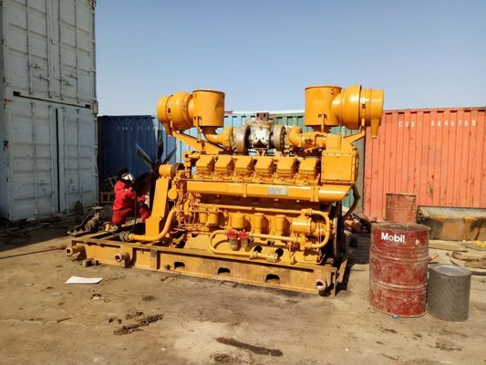 Μέρη μηχανών γεωτρήσεις G12V190pzl Μηχανή ντίζελ Jinan με προσαρμοσμένο αλουμίνιο