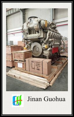 Τμήματα γεννήτρου φυσικού αερίου Jichai 1000kw H16V190 με παραγγελία προσαρμογής