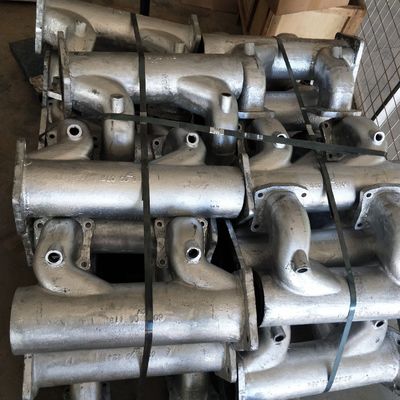 1812t. 09.10A Τ-τύπου Manifold που χρησιμοποιείται στο Jinan 500kw γεννήτρια αερίου για σταθερή εγκατάσταση