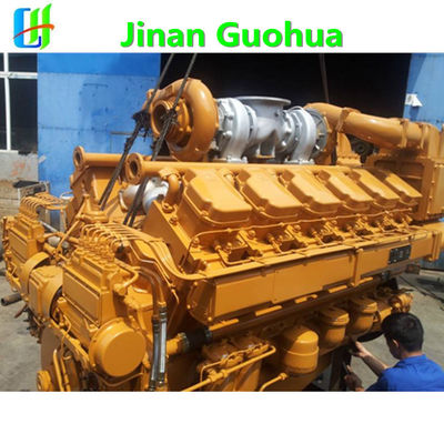 12V190 Προσαρμοσμένο αίτημα Jinan G12V190pzl Μηχανή που χρησιμοποιείται στο πετρελαϊκό πεδίο 1300r/Min 810kw