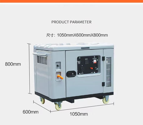 Ηλεκτρονικές γεννήτριες βενζίνης 10 kW με 3 φάσεις εναλλασσόμενης ροής