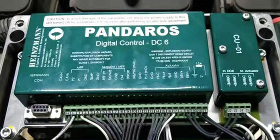 Δύο Pandaros ρυθμιστής ταχύτητας Heinzmann Pandaros DC 6 γεννήτρια μονάδα ελέγχου ταχύτητας