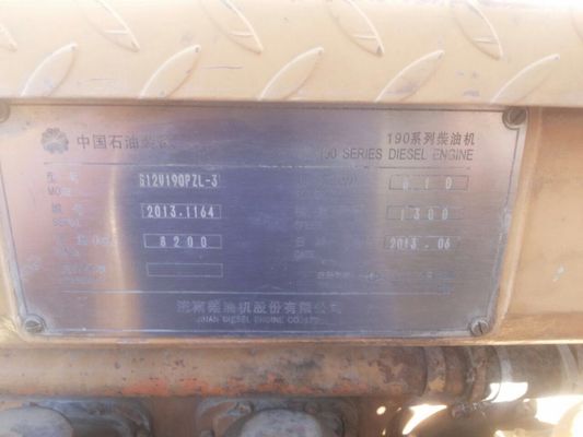 Τυποποιημένο συστατικό κινητήρας ντίζελ Jinan που χρησιμοποιείται σε πεδίο γεώτρησης με μετατροπέα G12V190pzl