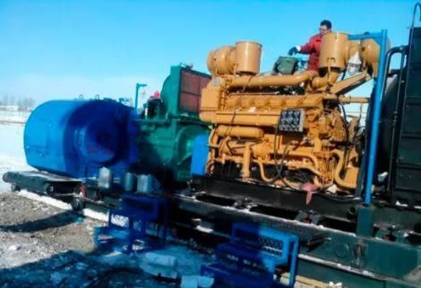 1000r λάσπη αντλία Jinan κινητήρας ντίζελ που χρησιμοποιείται σε πετρελαϊκό πεδίο / Μηχανική γεώτρηση 12V190