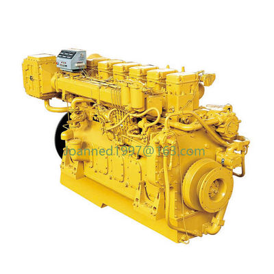 6κύλινδροι κινητήρες Jinan Marine 6190 με γραμμική δομή και πιστοποίηση SGS