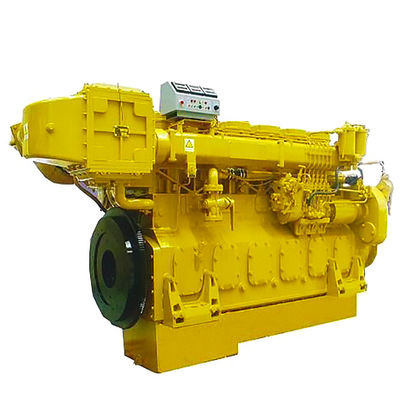 6κύλινδροι κινητήρες Jinan Marine 6190 με γραμμική δομή και πιστοποίηση SGS