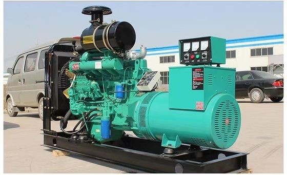75kw σιωπηλή γεννήτρια ντίζελ σετ σταθερή μέθοδος εγκατάστασης με AC τρεις φάσεις εξόδου