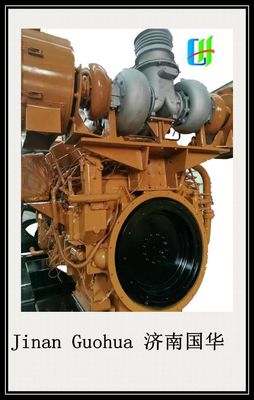 Έντυπο διευθέτησης κυλίνδρων V 882kw 1000HP Jichai Chidong Z12V190b Ναυτικός κινητήρας ντίζελ