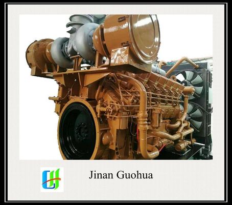 1000HP Αμμοαναρρόφημα πλοίο Υδατοψυγμένο κινητήρα Z12V190bc με ψύκτη κύλινδρο