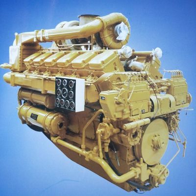 1000HP Αμμοαναρρόφημα πλοίο Υδατοψυγμένο κινητήρα Z12V190bc με ψύκτη κύλινδρο