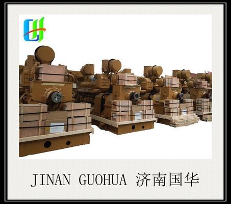 Πακέτο Μέγεθος 512.00cm * 204.00cm * 280.00cm Jichai 500kw G12V190zldt-2 Γεννήτρια φυσικού αερίου
