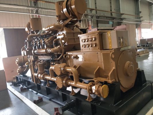 1MW σταθμός παραγωγής ηλεκτρικής ενέργειας εξοπλισμένος με γεννήτρια αερίου 12V190 και επιλογή προσαρμοσμένης αίτησης
