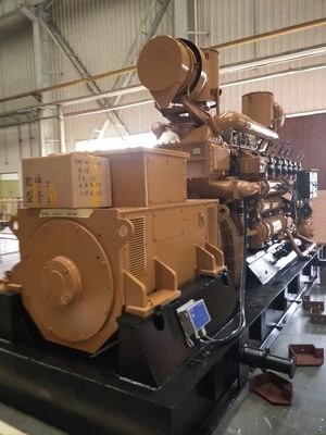 1MW σταθμός παραγωγής ηλεκτρικής ενέργειας εξοπλισμένος με γεννήτρια αερίου 12V190 και επιλογή προσαρμοσμένης αίτησης