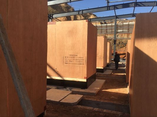 Ηλεκτρικό σταθμό 500 kW Σιωπηλή ηλεκτροπαραγωγή βιοαερίου με πιστοποίηση ISO