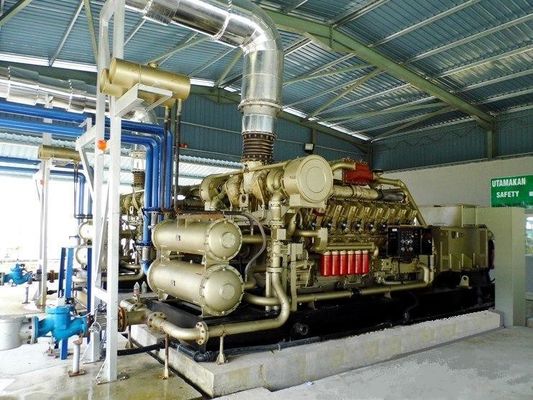 Νίγηρα 1000 kW γεννήτρια φυσικού αερίου με 16V190zlt2-2 και πιστοποίηση ISO