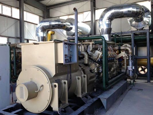 Νίγηρα 1000 kW γεννήτρια φυσικού αερίου με 16V190zlt2-2 και πιστοποίηση ISO