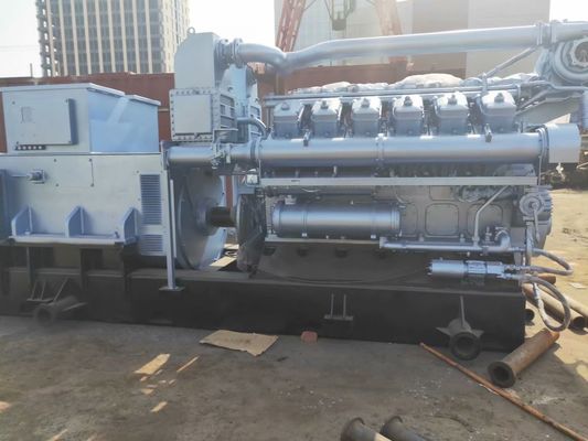 Τυποποιημένο συστατικό Shengdong 500kw Γεννήτρια αερίου 500gjz1-Pwt-Esm3 T12V190zl-2 Μηχανικό