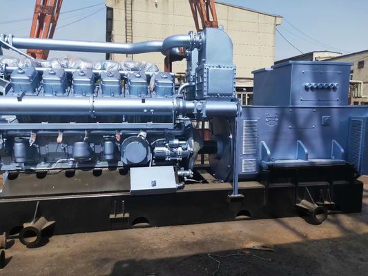 Τυποποιημένο συστατικό Shengdong 500kw Γεννήτρια αερίου 500gjz1-Pwt-Esm3 T12V190zl-2 Μηχανικό