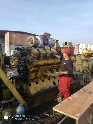 Κινέζικος γεννήτης αερίου 500GF-T1 σειράς 190 με πηγή αερίου και εξαρτήματα τριών φάσεων