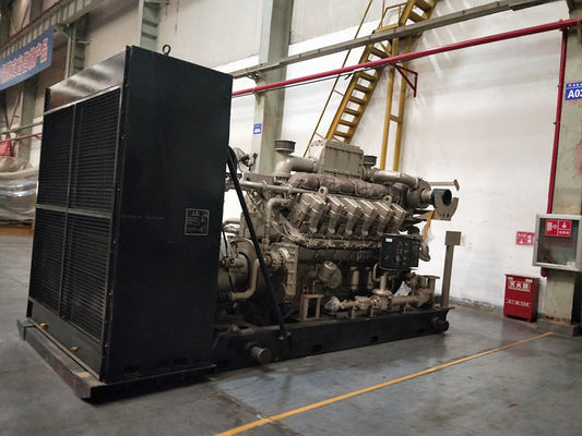 Τύπος παραγωγής συνεχούς ρεύματος 1000kw Jichai H16V190 Μηχανή γεννήτριας φυσικού αερίου
