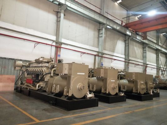 16V190 Γεννήτρια φυσικού αερίου 1200kW 1000r/Min H16V190zlt-2 για υψηλές ανάγκες ισχύος