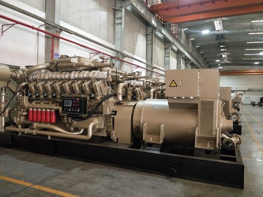 16V190 Γεννήτρια φυσικού αερίου 1200kW 1000r/Min H16V190zlt-2 για υψηλές ανάγκες ισχύος