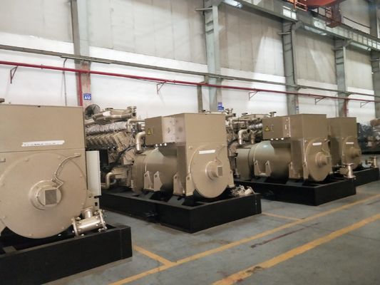 16V190 Γεννήτρια φυσικού αερίου 1200kW 1000r/Min H16V190zlt-2 για υψηλές ανάγκες ισχύος