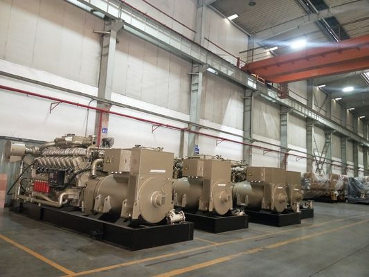 16V190 Γεννήτρια φυσικού αερίου 1200kW 1000r/Min H16V190zlt-2 για υψηλές ανάγκες ισχύος