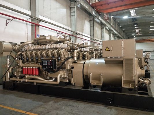 1200kw 1000r/Min H16V190zlz-2 γεννήτης βιοαερίου Jichai για παραγωγή ηλεκτρικής ενέργειας από βιοαέριο