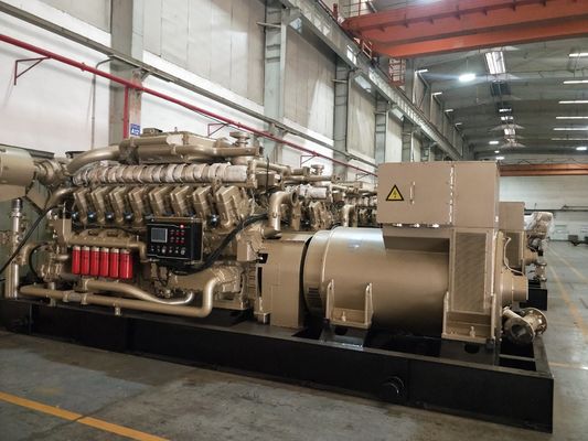 Προσαρμοσμένο αίτημα 16V190 Γεννήτρια φυσικού αερίου 1000kw Jichai για απόδοση