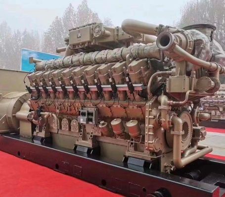 500 kW Jichai 12V190 Zldz-2 γεννήτρια ανάφλεξης βιοαερίου για καθαρή και βιώσιμη ενέργεια
