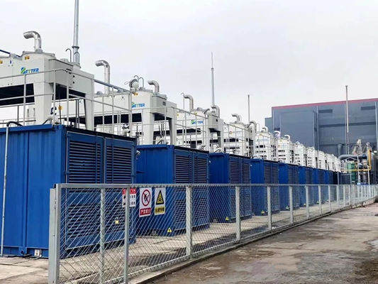 Μικρό χάλυβα υλικό 20MW Βιομηχανική γεννήτρια αερίων αέρα για βιώσιμη και παραγωγή