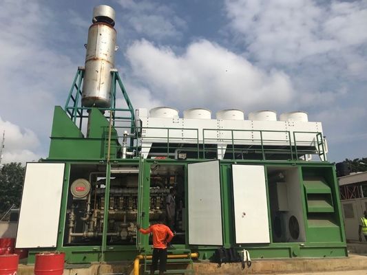 Συστήματα γεννήτριας αερίου 1MW με διάταξη κυλίνδρων τύπου V και τύπο εξόδου τριών φάσεων εναλλασσόμενου ρεύματος