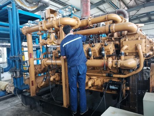 Συστήματα γεννήτριας αερίου 1MW με διάταξη κυλίνδρων τύπου V και τύπο εξόδου τριών φάσεων εναλλασσόμενου ρεύματος