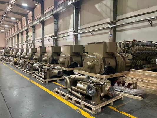 10.5kv ονομαστική τάση Γεννήτρια φυσικού αερίου 2000kw για βιομηχανικές εφαρμογές