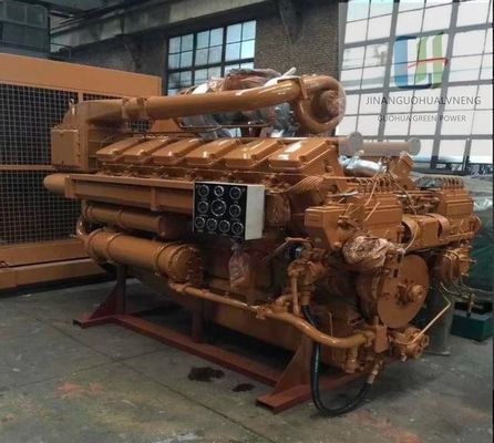 Η μπαταρία 1000kw γεννήτρια ντίζελ Jinan κινητήρας ντίζελ με ψύξη νερού κοινές μονάδες
