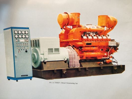 Αλουμινένιο κινητήρα μοντέλο Z12V190bd2 γεννήτρια μοντέλο Ifc6502 500kw γεννήτρια ντίζελ 100kg