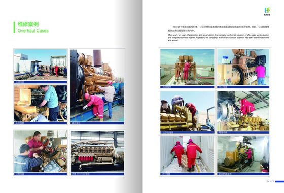 Αλουμινίου σειράς 3000/B3000 Diesel Generating Sets Jichai A12V190zl Πιστοποίηση ISO9001