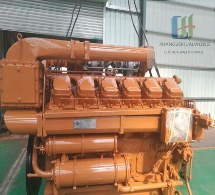 1500kw χαμηλό θόρυβο H12V190zl Jichai 6000 σειρά γεννήτρια ντίζελ με τετραχρονική
