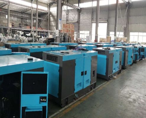 Απομακρυσμένη τετραχρονη 10-50KW σιωπηλή γεννήτρια με SGS ISO γεννήτρια ντίζελ 10-50KW