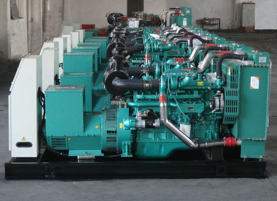 100kw γεννήτρια ντίζελ χωρίς βούρτσα, υδατοψυγμένο Genset με δεξαμενή καυσίμου Y100