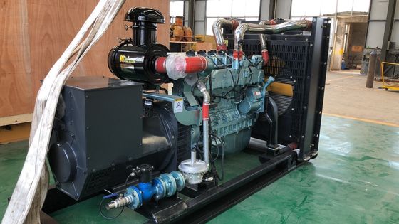 Γεννήτρια φυσικού αερίου 200 kW εύκολη λειτουργία και καλή λειτουργία για πίεση εισόδου